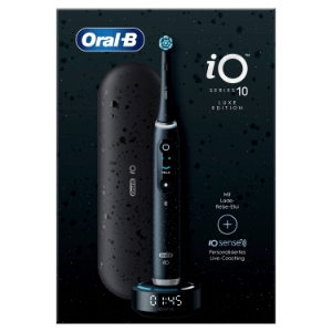 Oral-B iO Series 10 Elektrische Zahnbürste Black Luxe Edition 