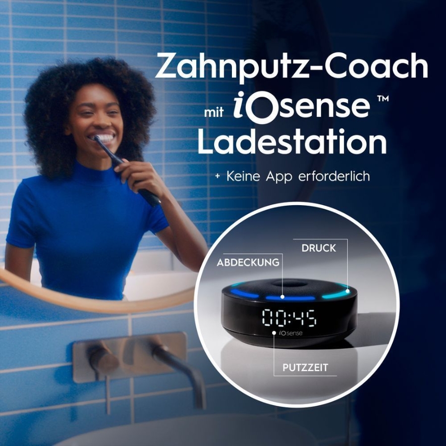 Oral-B iO Series 10 Elektrische Zahnbürste Black Luxe Edition 