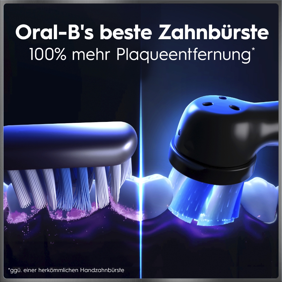 Oral-B iO Series 10 Elektrische Zahnbürste Black Luxe Edition 