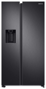 Samsung RS68CG853EB1EF Side-by-Side schwarz 634 Liter  Wassertank NoFrost ,Smart Conversion™