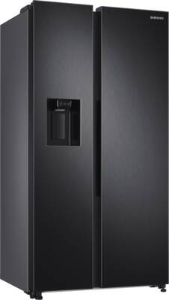 Samsung RS68CG853EB1EF Side-by-Side schwarz 634 Liter  Wassertank NoFrost ,Smart Conversion™