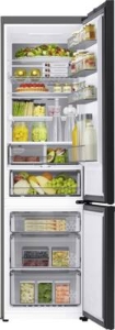 Samsung RB38C7B6AS9/EF Kühl-Gefrierkombination NoFrost 387 Liter Edelstahl