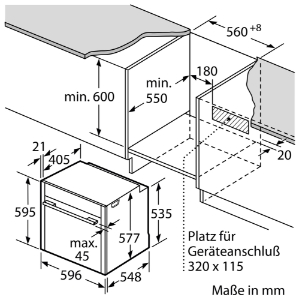 Neff B64VT73N0 N90 Einbau-Backofen mit Dampfunterstützung, Pyrolyse,60 x 60 cm, Edelstahl