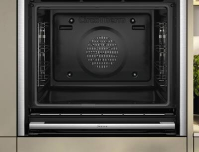 Neff B64VT73N0 N90 Einbau-Backofen mit Dampfunterstützung, Pyrolyse,60 x 60 cm, Edelstahl
