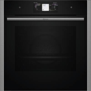 Neff B64VT73N0 N90 Einbau-Backofen mit Dampfunterstützung, Pyrolyse,60 x 60 cm, Edelstahl