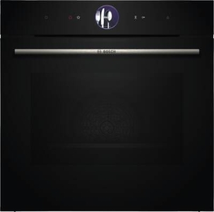 Bosch HSG7361B1 Serie 8 Einbau-Dampfbackofen 60 x 60 cm, Schwarz 