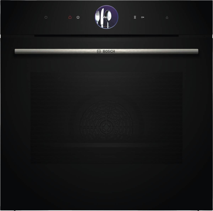 Bosch HSG7361B1 Serie 8 Einbau-Dampfbackofen 60 x 60 cm, Schwarz 