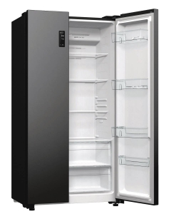 Gorenje NRR9185EABXL Side by Side   NoFrost Schwarz  550 Liter