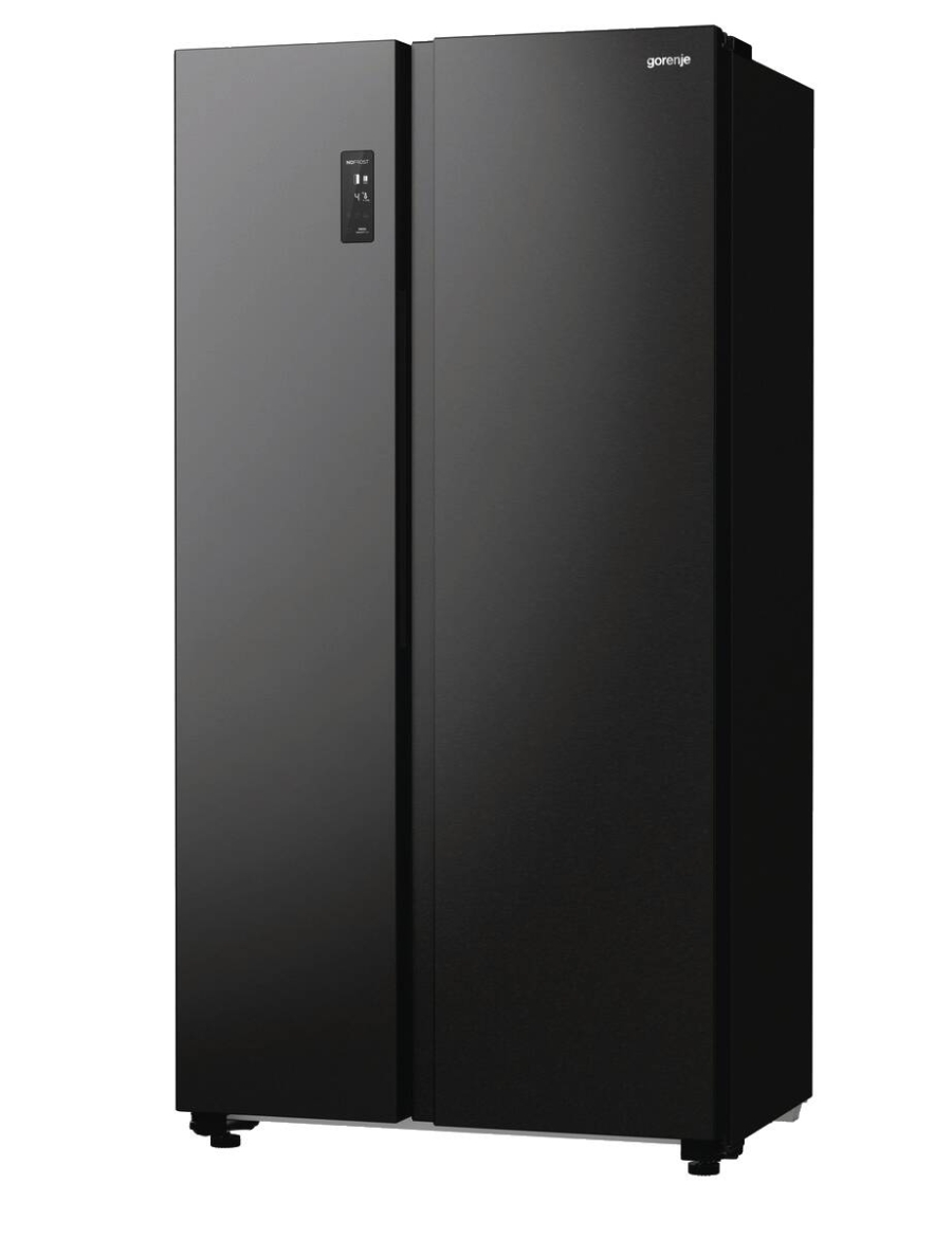 Gorenje NRR9185EABXL Side by Side   NoFrost Schwarz  550 Liter