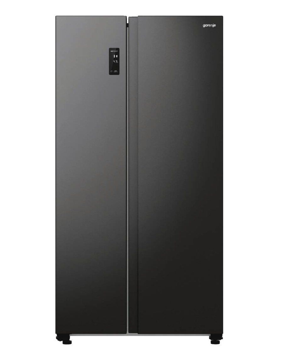Gorenje NRR9185EABXL Side by Side   NoFrost Schwarz  550 Liter