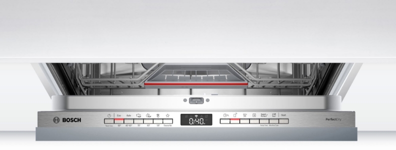 Bosch SMV6ZCX00E Geschirrspüler Einbau vollintegriert 60cm mit Besteckschublade,Home Connect