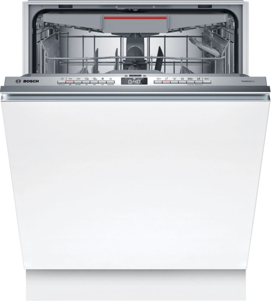 Bosch SMV6ZCX00E Geschirrspüler Einbau vollintegriert 60cm mit Besteckschublade,Home Connect