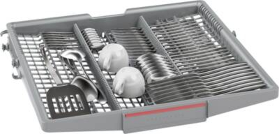 Bosch SMV6ZCX00E Geschirrspüler Einbau vollintegriert 60cm mit Besteckschublade,Home Connect