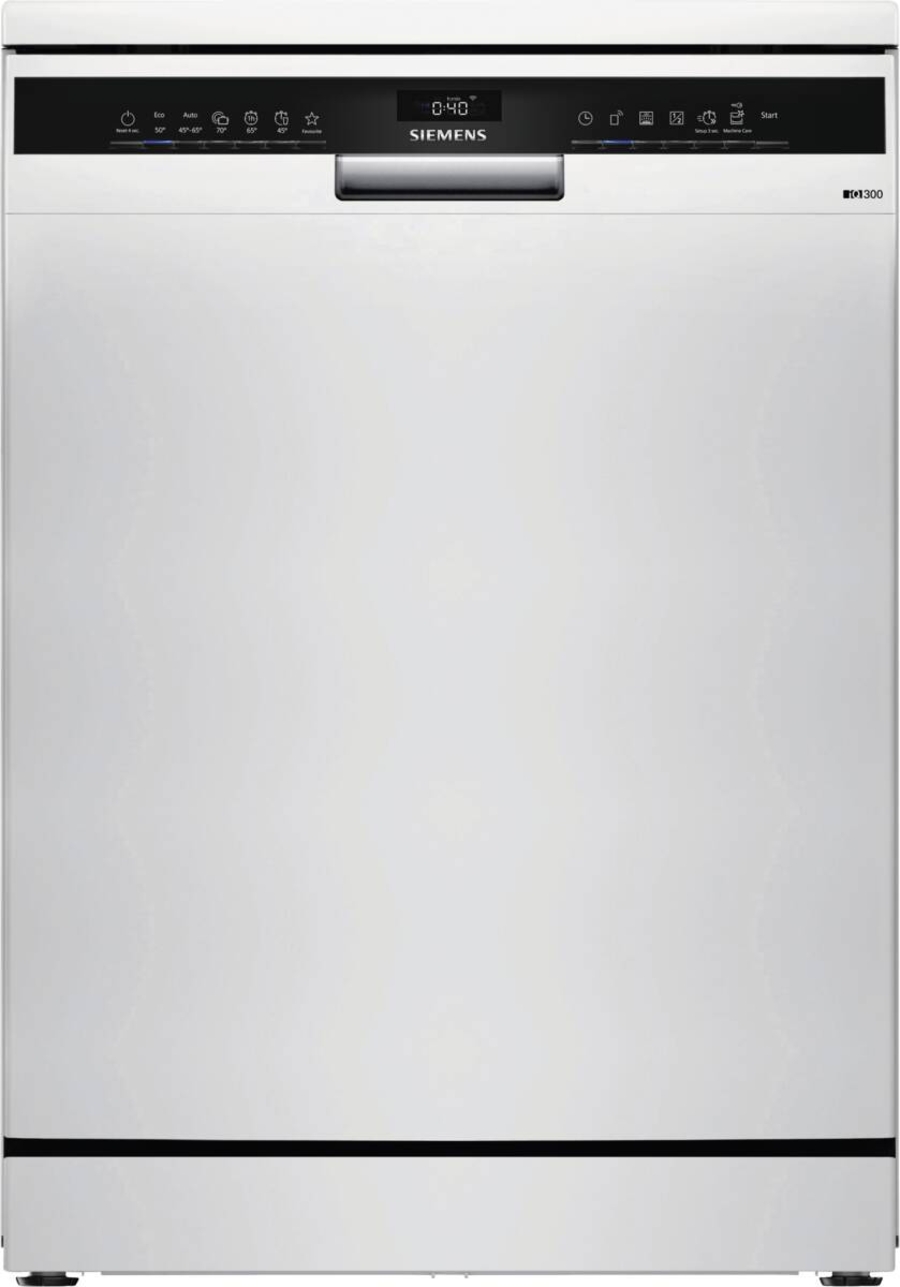 Siemens SN23EW03ME Geschirrspüler Stand 60 cm, Weiß mit Besteckschublade