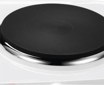 Silva DK 2018 Doppelkochplatte, 2250 W, weiß 