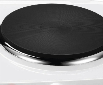 Silva DK 2018 Doppelkochplatte, 2250 W, weiß 