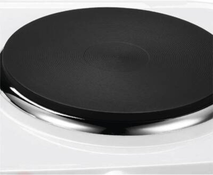 Silva DK 2018 Doppelkochplatte, 2250 W, weiß 