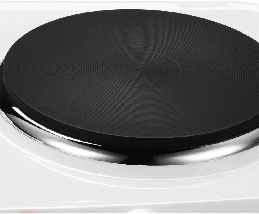 Silva DK 2018 Doppelkochplatte, 2250 W, weiß 