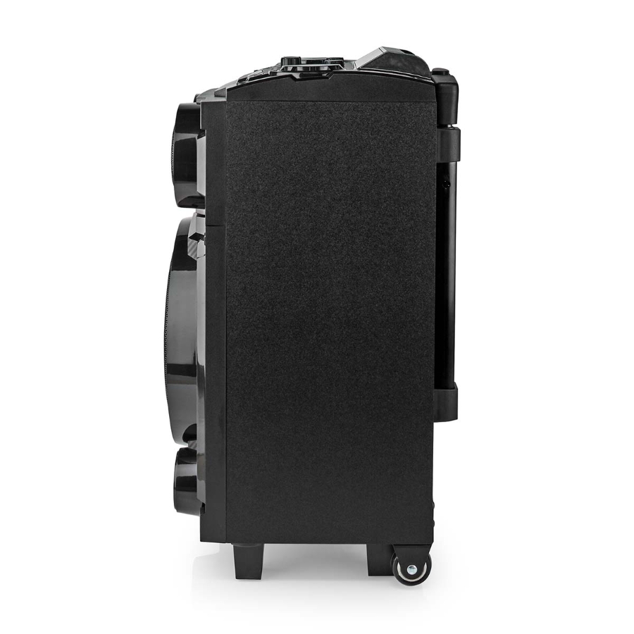 Nedis SPPT800BK Bluetooth-Party-Lautsprecher max. Batteriespielzeit: 6.5 Std | 120 W | Tragegriff