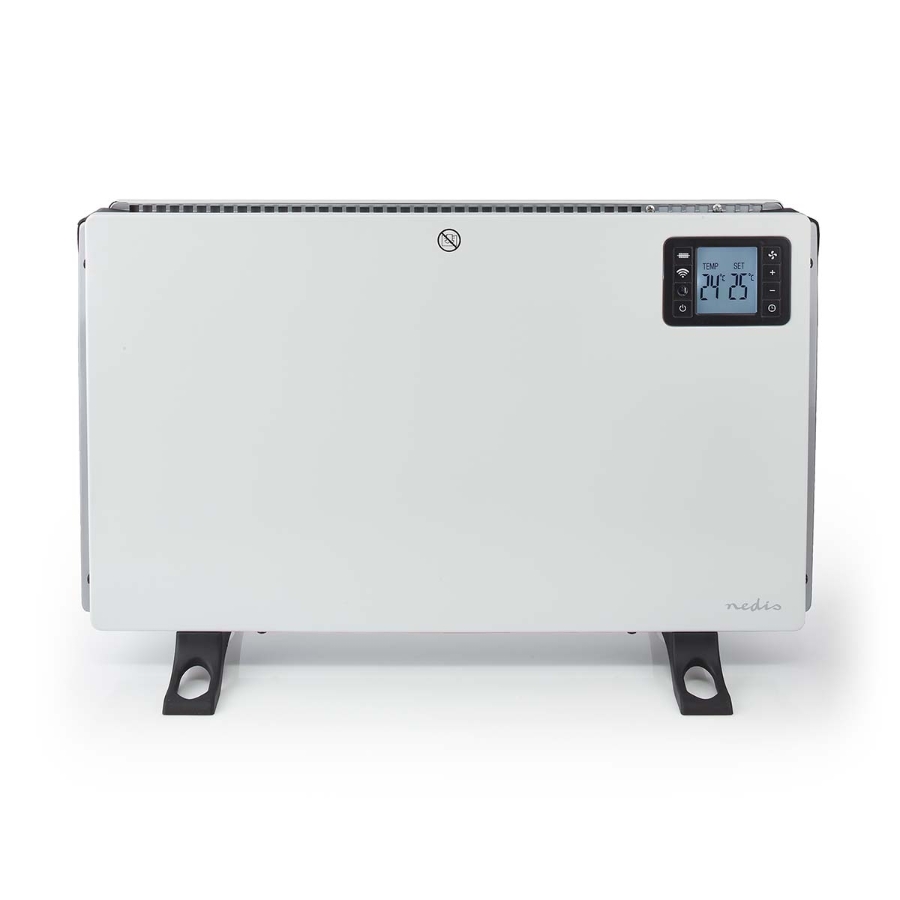Nedis HTCO50WTW SmartLife Konvektionsheizgeräte Wi-Fi | 2000 W | 3 Wärmeeinstellungen | LCD