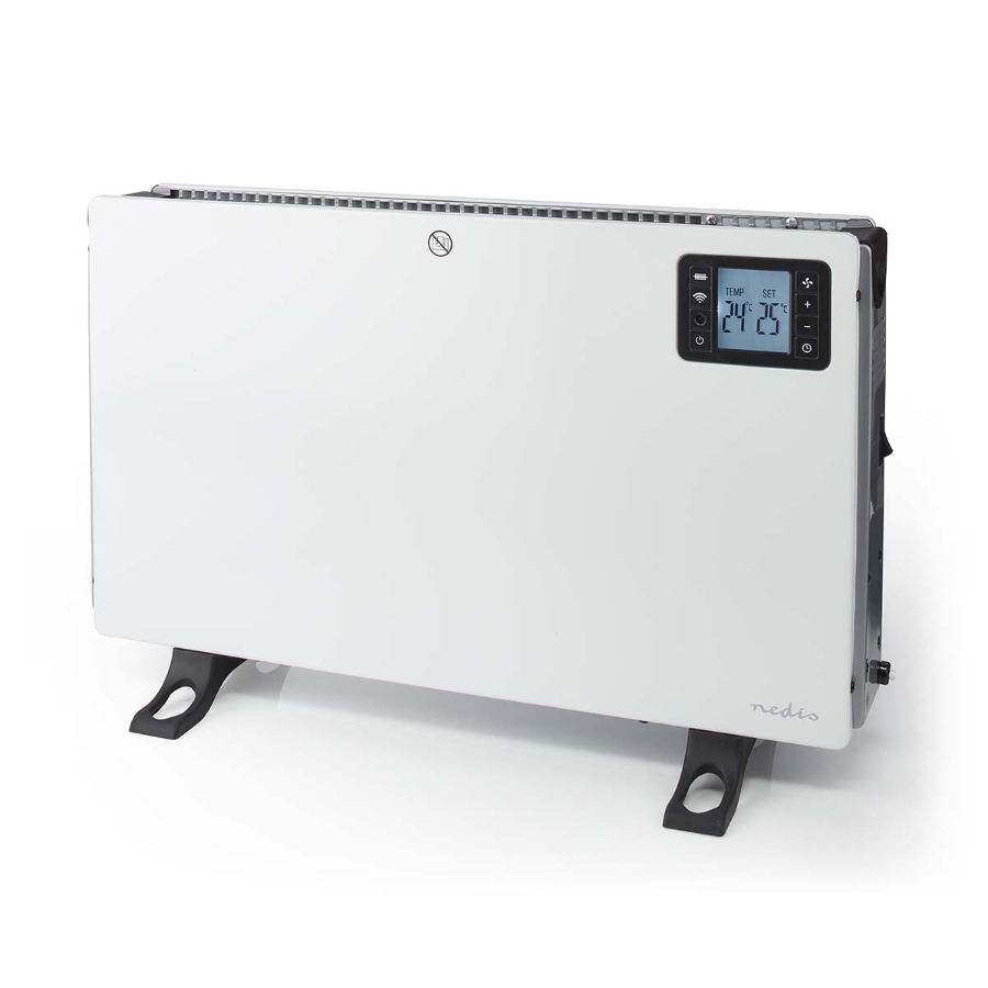 Nedis HTCO50WTW SmartLife Konvektionsheizgeräte Wi-Fi | 2000 W | 3 Wärmeeinstellungen | LCD
