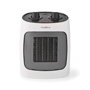 Nedis HTFA18WT Keramik-Heizlüfter 1000 / 2000 W | 2 Wärme Modes | Verstellbares Thermostat 