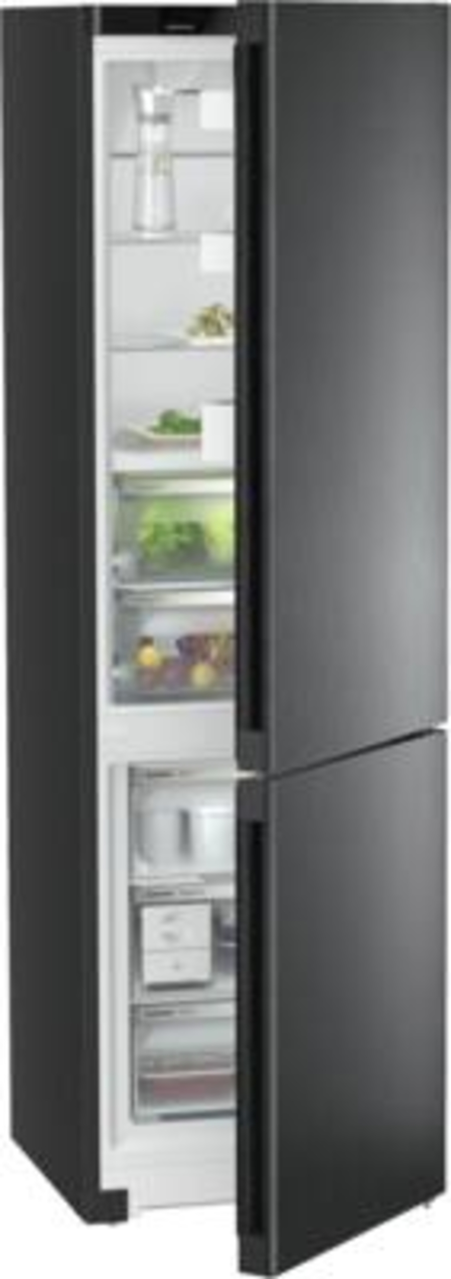 Liebherr CBNbda 5723 Kühl-Gefrierkombination mit BioFresh und NoFrost BlackSteel-Schwarz