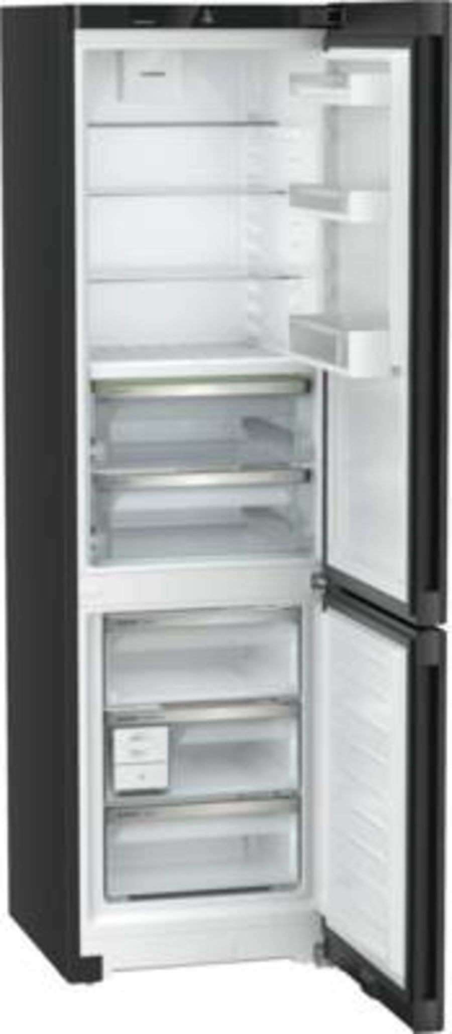Liebherr CBNbda 5723 Kühl-Gefrierkombination mit BioFresh und NoFrost BlackSteel-Schwarz