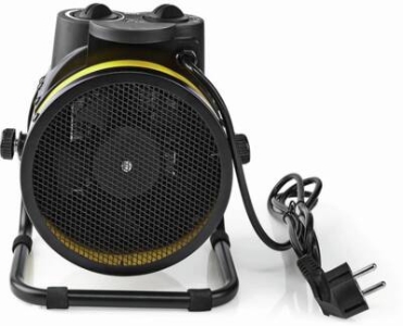 Nedis HTIF20FYW Heizlüfter im Industriedesign 1000 / 2000 W | Verstellbares Thermostat 