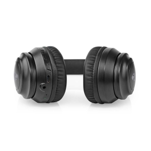 Nedis HPBT2261BK Drahtlose Over-Ear-Kopfhörer max. Batteriespielzeit: 16 Std | Eingebautes Mikro 