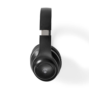 Nedis HPBT2261BK Drahtlose Over-Ear-Kopfhörer max. Batteriespielzeit: 16 Std | Eingebautes Mikro 