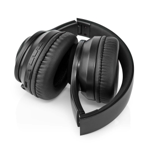 Nedis HPBT2261BK Drahtlose Over-Ear-Kopfhörer max. Batteriespielzeit: 16 Std | Eingebautes Mikro 