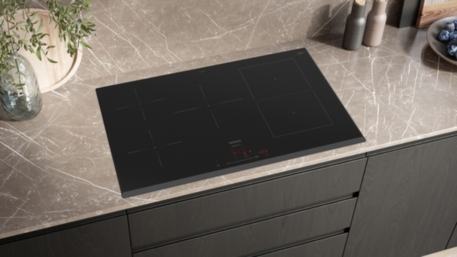 Siemens Extraklasse ED851HWB1M iQ500, Induktionskochfeld, 80cm Schwarz, Rahmenlos aufliegend