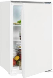 Exquisit EKS131-V-040E Einbau-Kühlschrank weiß Schlepptür 