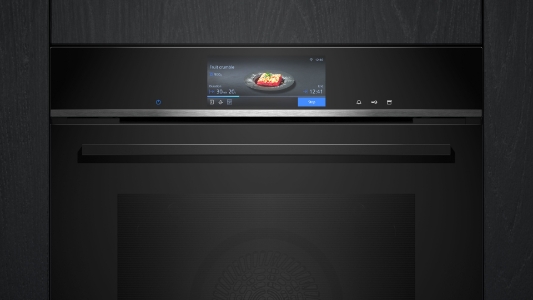 Siemens HS758G3B1 iQ700, Einbau-Dampfbackofen, 60 x 60 cm, Schwarz 