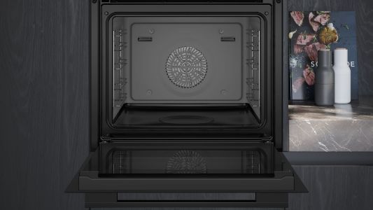 Siemens HS758G3B1 iQ700, Einbau-Dampfbackofen, 60 x 60 cm, Schwarz 