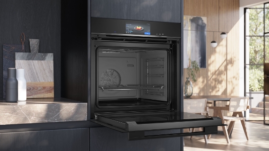 Siemens HS758G3B1 iQ700, Einbau-Dampfbackofen, 60 x 60 cm, Schwarz 