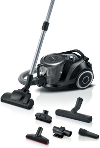 Bosch BGC41XSIL Beutelloser Bodenstaubsauger schwarz  