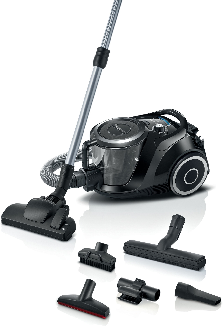 Bosch BGC41XSIL Beutelloser Bodenstaubsauger schwarz  