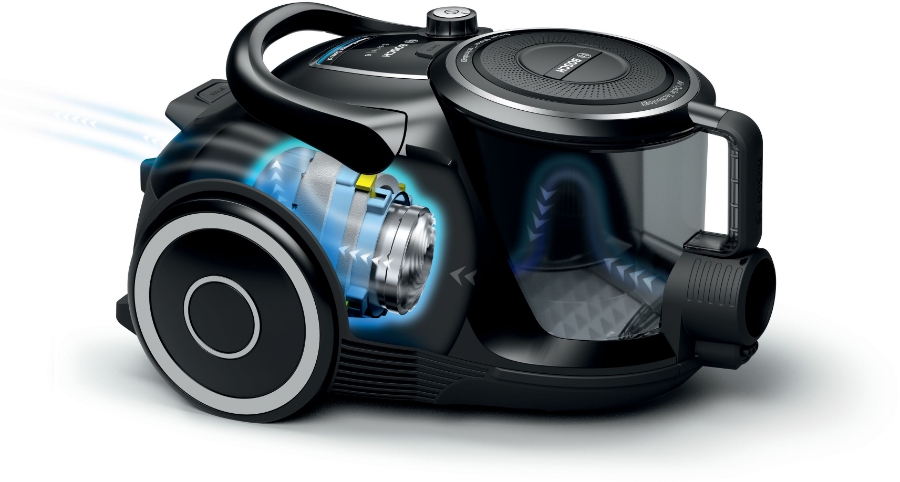 Bosch BGC41XSIL Beutelloser Bodenstaubsauger schwarz  