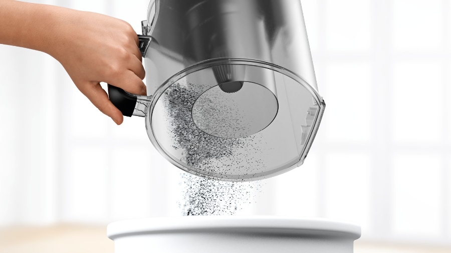 Bosch BGC41XSIL Beutelloser Bodenstaubsauger schwarz  