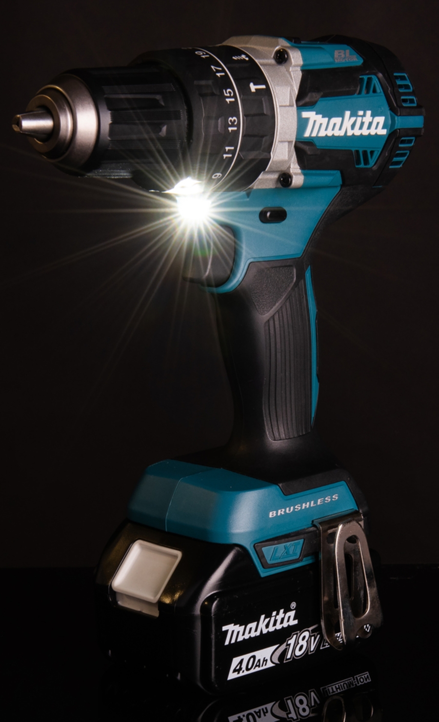 Makita DHP484RTJ  Akku-Schlagbohrschrauber LXT 18 V • 54 Nm • 0 - 2.000 U/min
