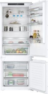 Siemens KB96NVFE0 Einbau-Kühl-Gefrier-Kombination mit Gefrierbereich HxB:193.5 x 70.8 cm, Flachscharnier,noFrost 