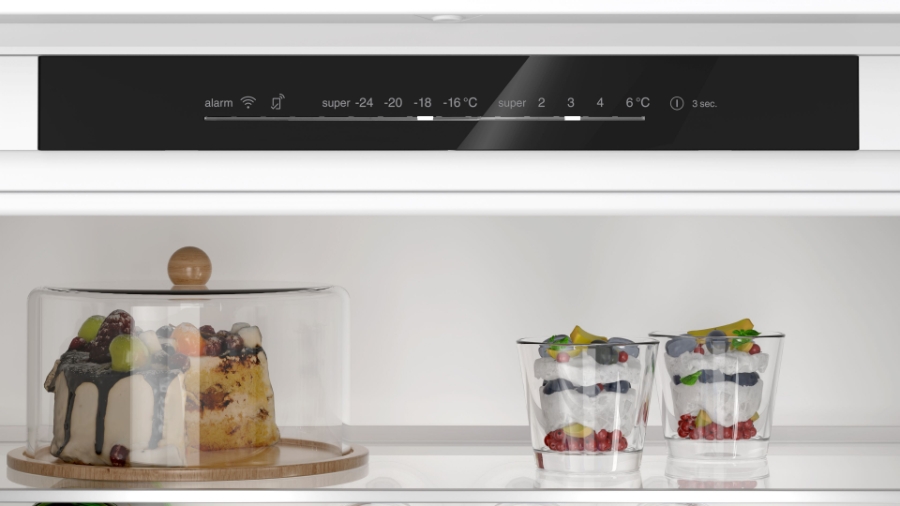 Siemens KB96NVFE0 Einbau-Kühl-Gefrier-Kombination mit Gefrierbereich HxB:193.5 x 70.8 cm, Flachscharnier,noFrost 