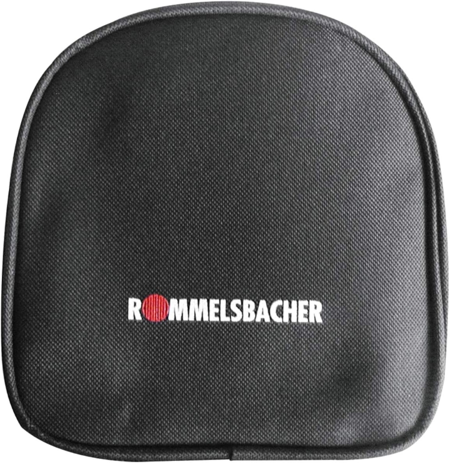 Rommelsbacher RK 501/S Reisekochplatte ideal für Reise und Camping Gussheizplatte 80 mm Ø, mit Alu-Topf & Etui, 