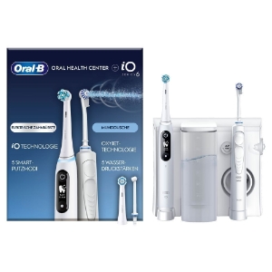 Oral-B Center OxyJet Reinigungssystem - Munddusche + Oral-B iO6 