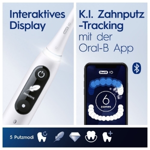 Oral-B Center OxyJet Reinigungssystem - Munddusche + Oral-B iO6 