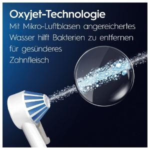 Oral-B Oral Health Center Munddusche + iO Series 4  Elektrische Zahnbürste