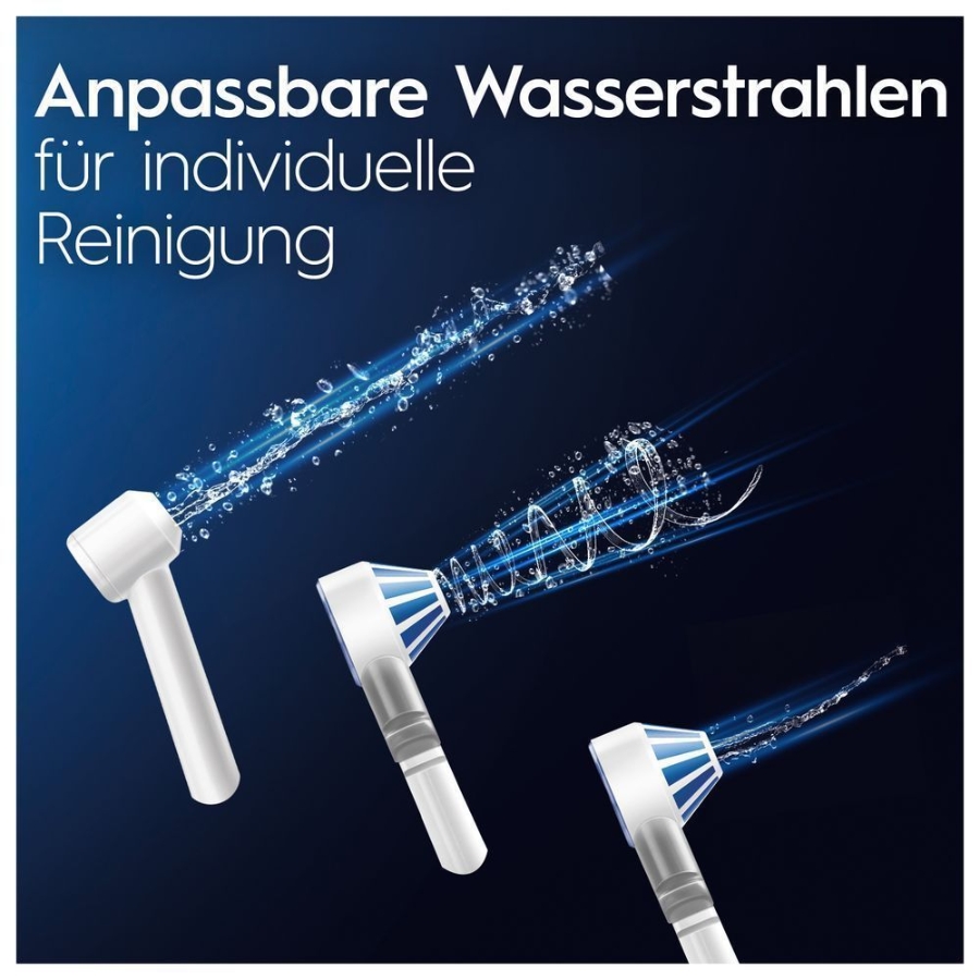 Oral-B Oral Health Center Munddusche + iO Series 4  Elektrische Zahnbürste
