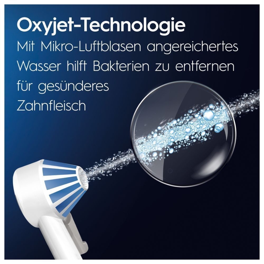 Oral-B Oral Health Center Munddusche + iO Series 4  Elektrische Zahnbürste
